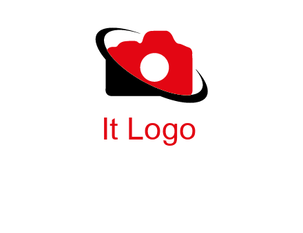 camera with swoosh
