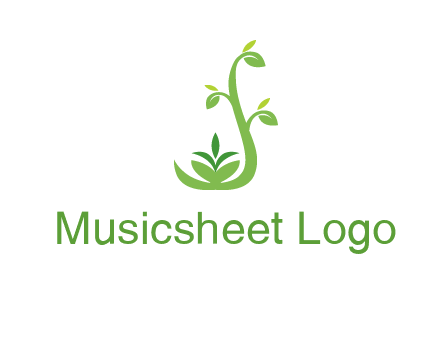 creeper plant branch illustration