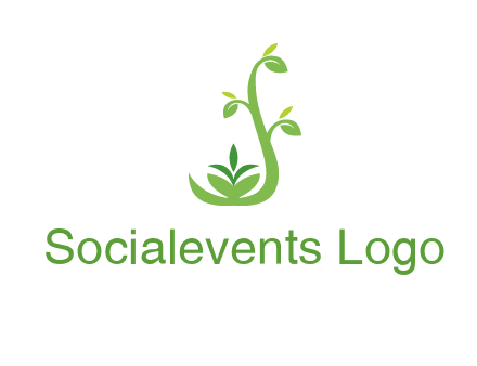 creeper plant branch illustration