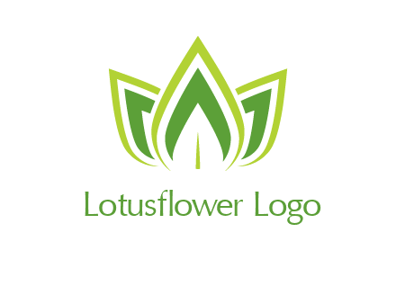 broad pointy leaves logo