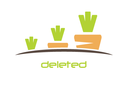 cut off carrot tops graphic