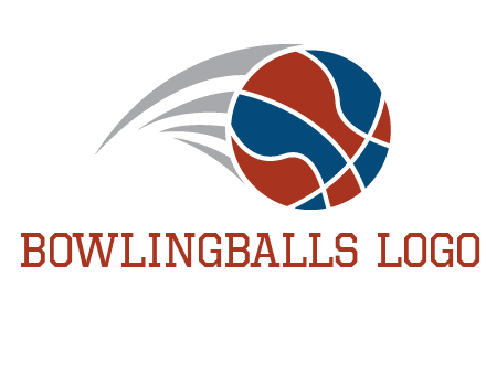 basketball in the air sports logo