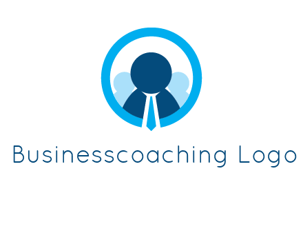 round figure man in circle logo