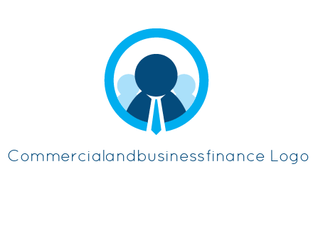 round figure man in circle logo