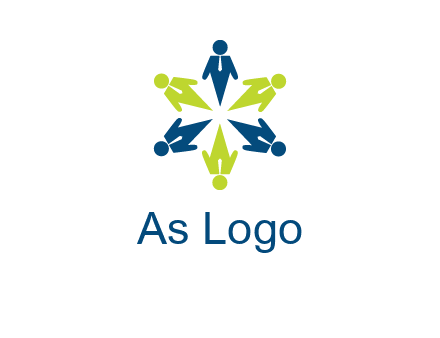 people symbol in star formation