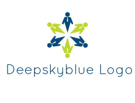 people symbol in star formation