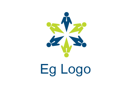 people symbol in star formation