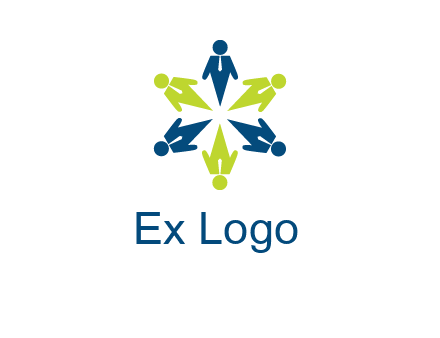 people symbol in star formation