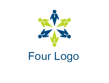 people symbol in star formation