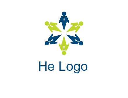 people symbol in star formation