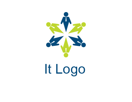 people symbol in star formation