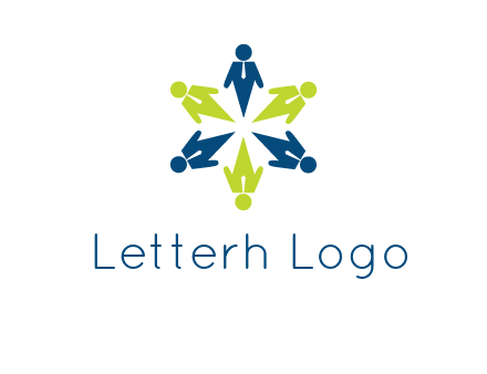 people symbol in star formation