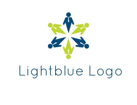 people symbol in star formation