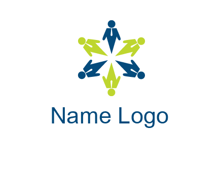 people symbol in star formation