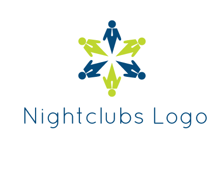 people symbol in star formation