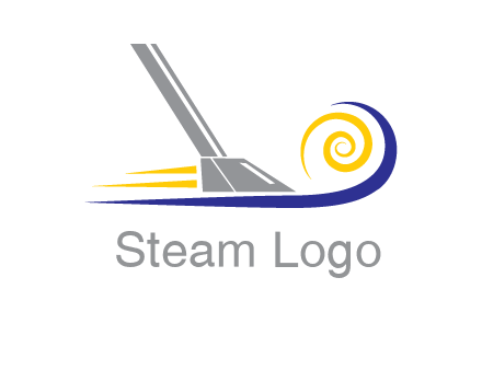vacuum cleaner with swirl logo