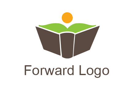 sun above book education logo