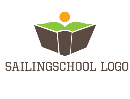 sun above book education logo