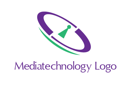 keyhole inside a circle logo