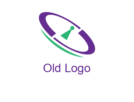 keyhole inside a circle logo