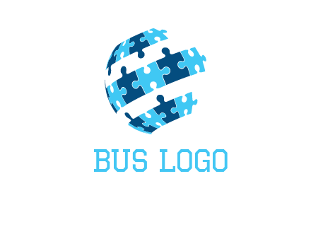 puzzle pieces connecting the wold logo