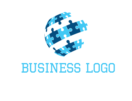 puzzle pieces connecting the wold logo