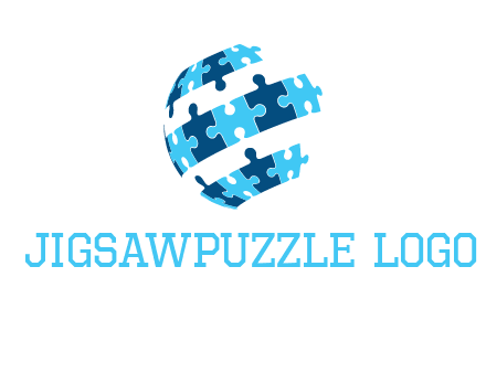 puzzle pieces connecting the wold logo