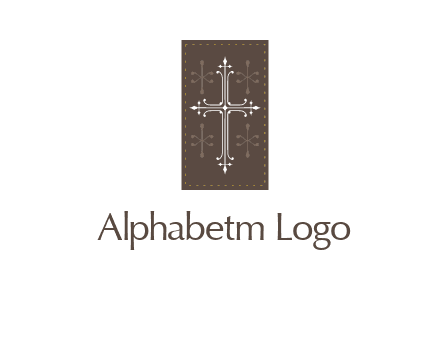 bible logo with a cross