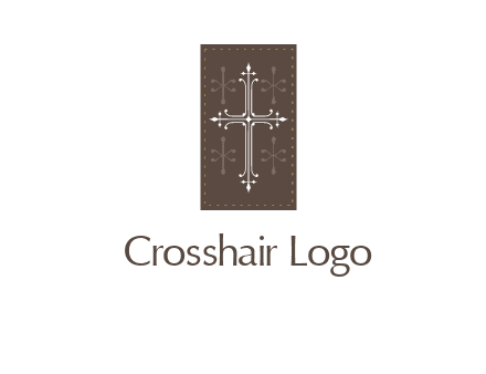 bible logo with a cross