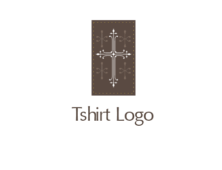 bible logo with a cross