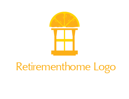 slice of lemon over window