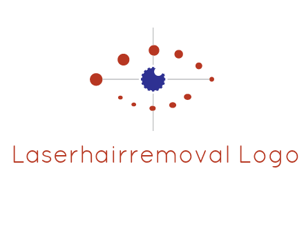 circles forming eye or orbital motion logo