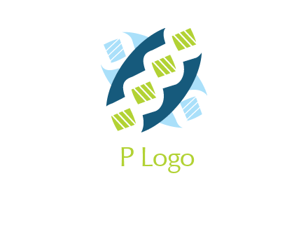 dna logo for medicine and pharmacy