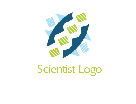 dna logo for medicine and pharmacy