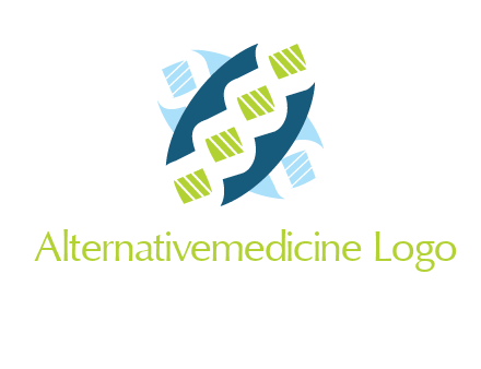 dna logo for medicine and pharmacy