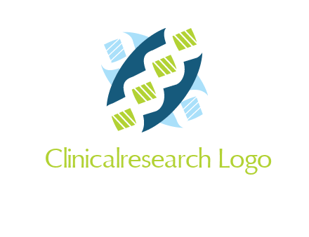 dna logo for medicine and pharmacy