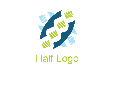 dna logo for medicine and pharmacy