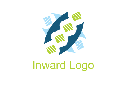 dna logo for medicine and pharmacy