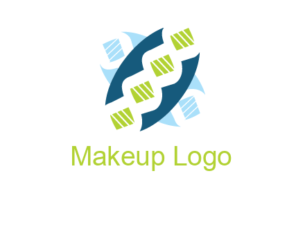 dna logo for medicine and pharmacy