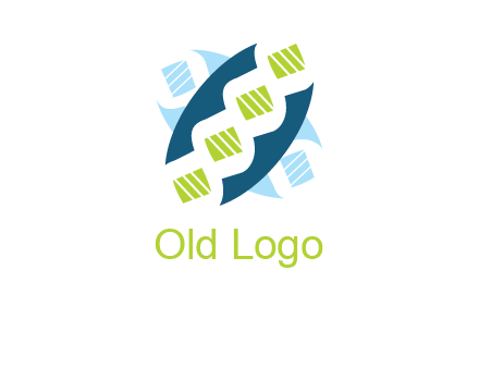 dna logo for medicine and pharmacy
