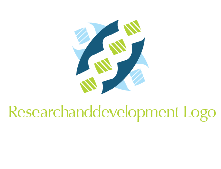 dna logo for medicine and pharmacy