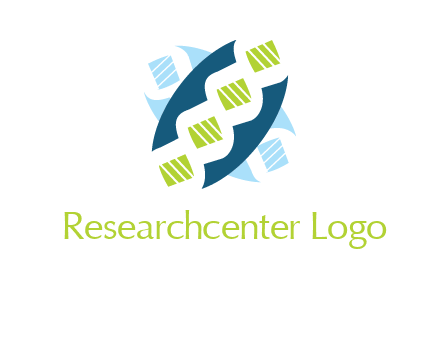 dna logo for medicine and pharmacy