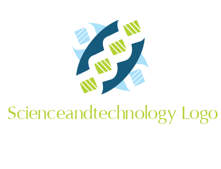 dna logo for medicine and pharmacy
