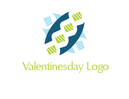 dna logo for medicine and pharmacy