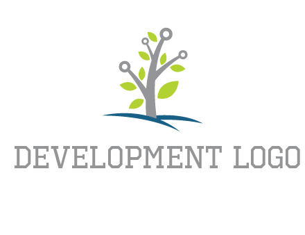 tree logo for science and development