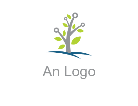 tree logo for science and development