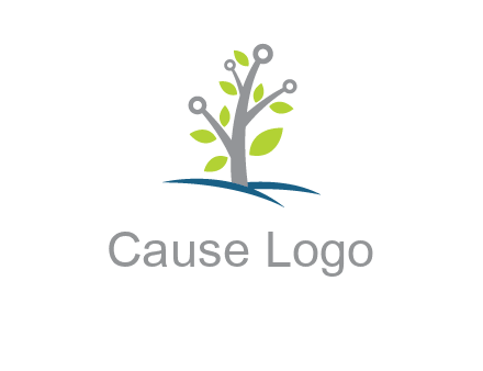 tree logo for science and development