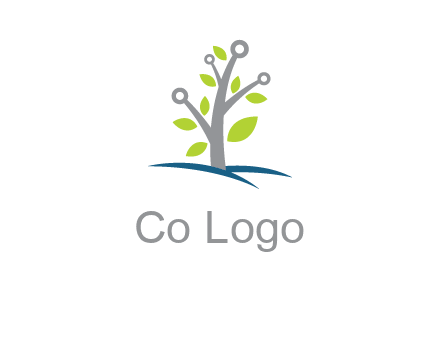 tree logo for science and development