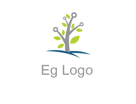 tree logo for science and development
