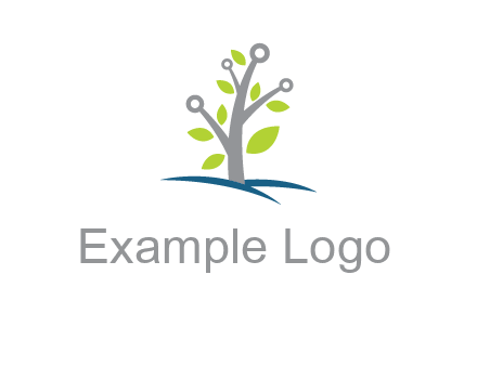 tree logo for science and development